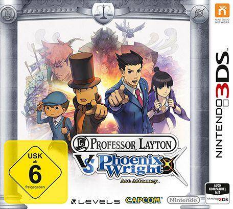3DS - Professor Layton VS Phoenix Wright Ace Attorney (Gebraucht)