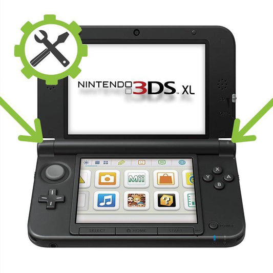 Nintendo 3DS XL Reparatur - L + R-Taste tauschen