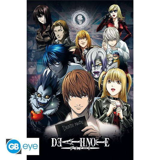 Death Note - Poster Charaktere - 91,5 x 61 cm