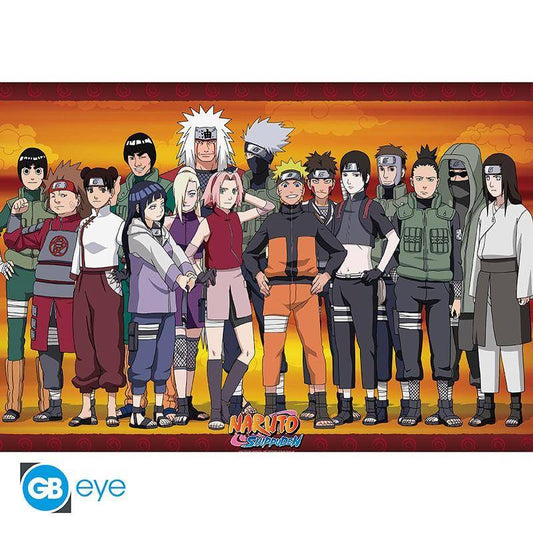 Naruto - Poster Konoha Ninjas - 91,5 x 61 cm