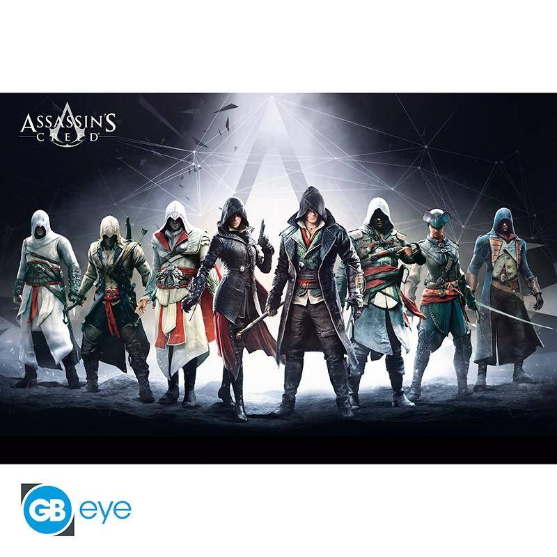 Assassin's Creed - Poster Charaktere - 91,5 x 61 cm