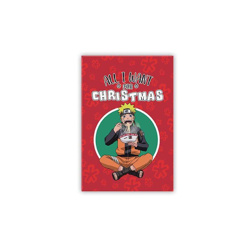 Naruto - Magnet Weihnachten - 5,5 x 8 cm