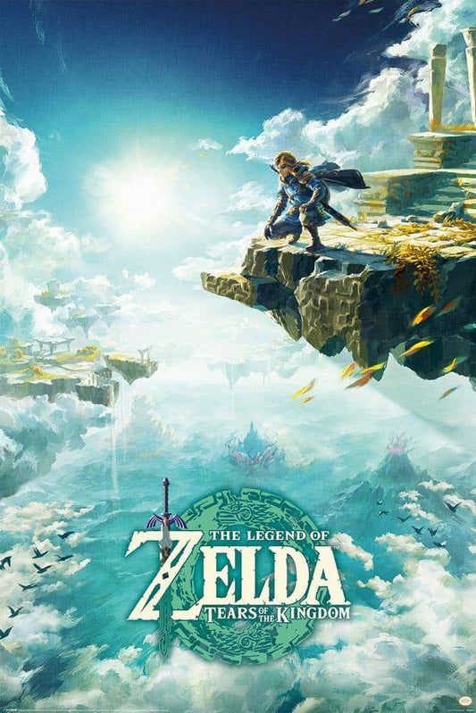 The Legend of Zelda - Poster Tears of the Kingdom Himmel - 91,5 x 61 cm