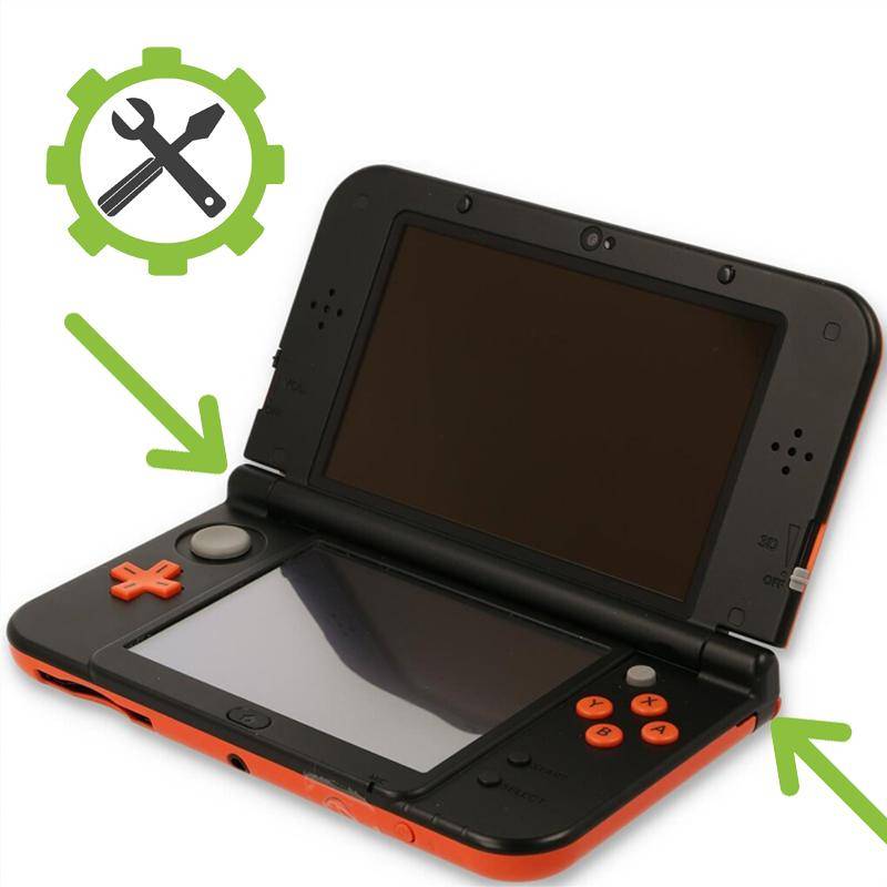 New Nintendo 3DS XL Reparatur - L & ZL + R & ZR-Taste tauschen