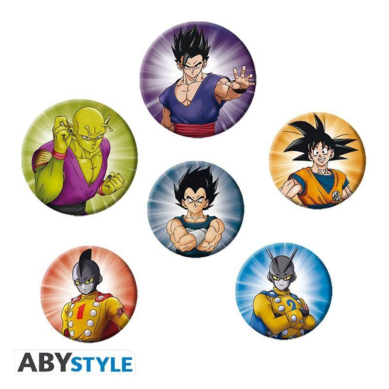 Dragon Ball - Button Set Charaktere