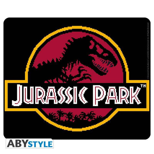 Jurassic Park - Mousepad Pixel Logo - 23,5 x 19,5 cm