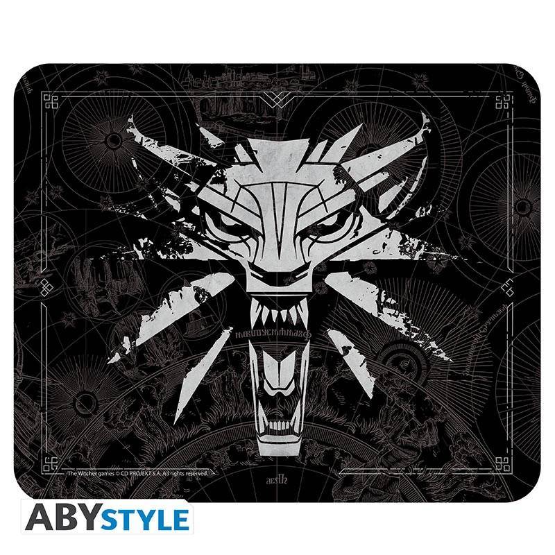 The Witcher - Mousepad Wolf - 23,5 x 19,5 cm