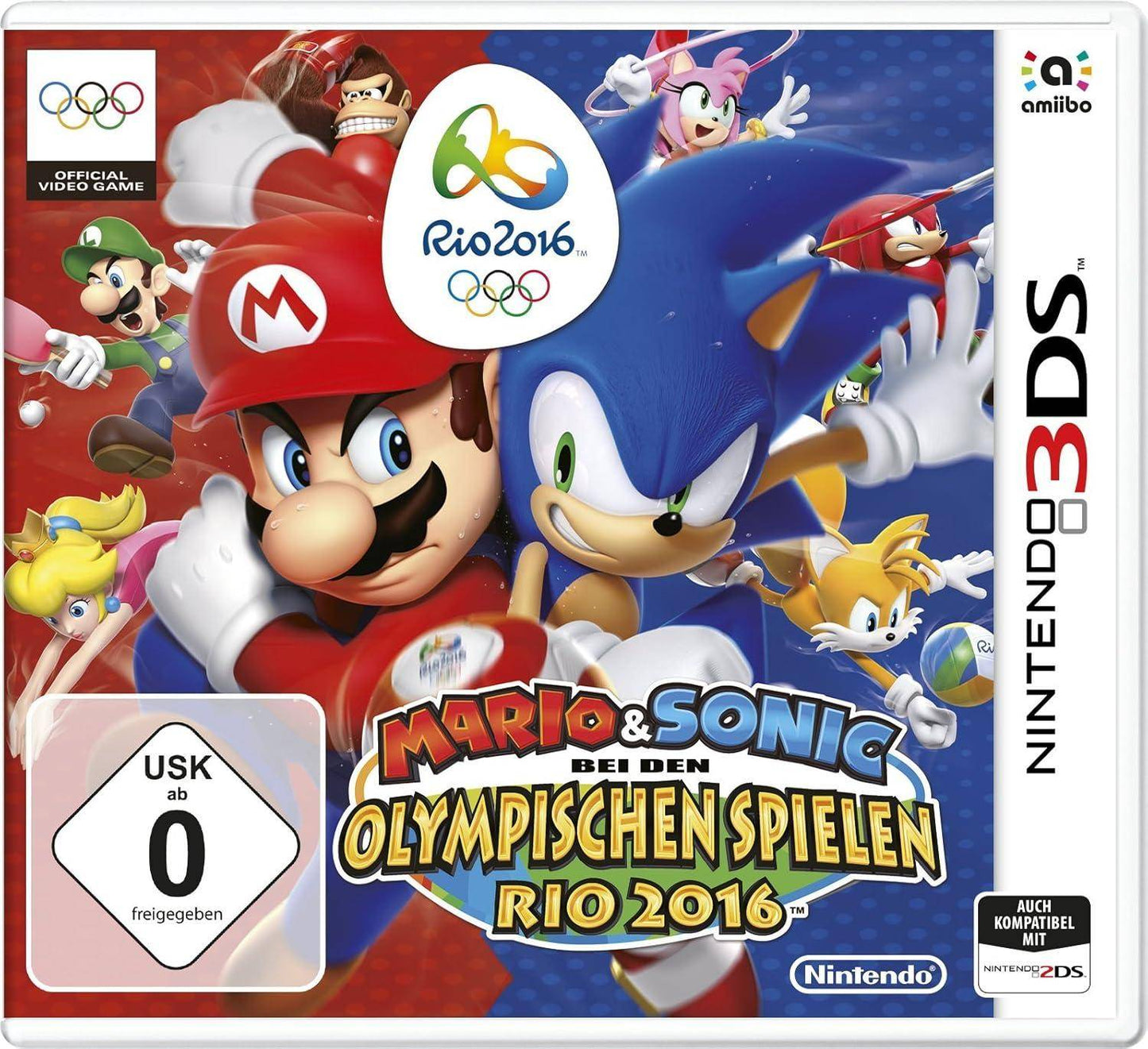 3DS - Mario & Sonic Bei Den Olympischen Spielen Rio 2016 (Gebraucht)