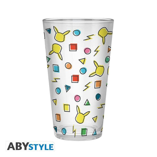 Pokémon - Glas Pikachu Muster - 400 ml