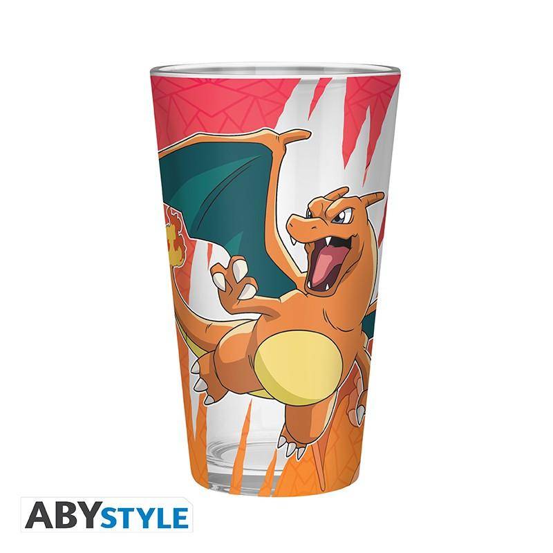 Pokémon - Glas Glurak - 400 ml