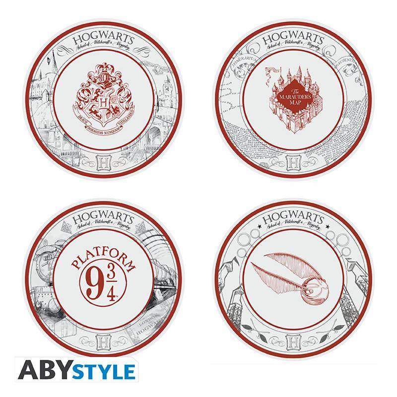 Harry Potter - Tellerset Symbole - 21 cm
