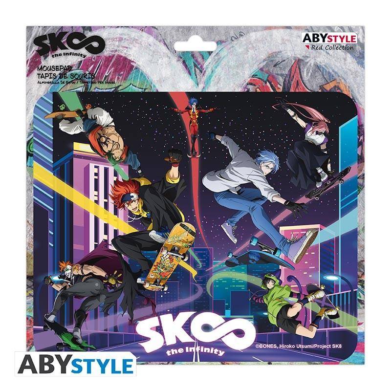 SK8 The Infinity - Mousepad City Skating - 23,5 x 19,5 cm