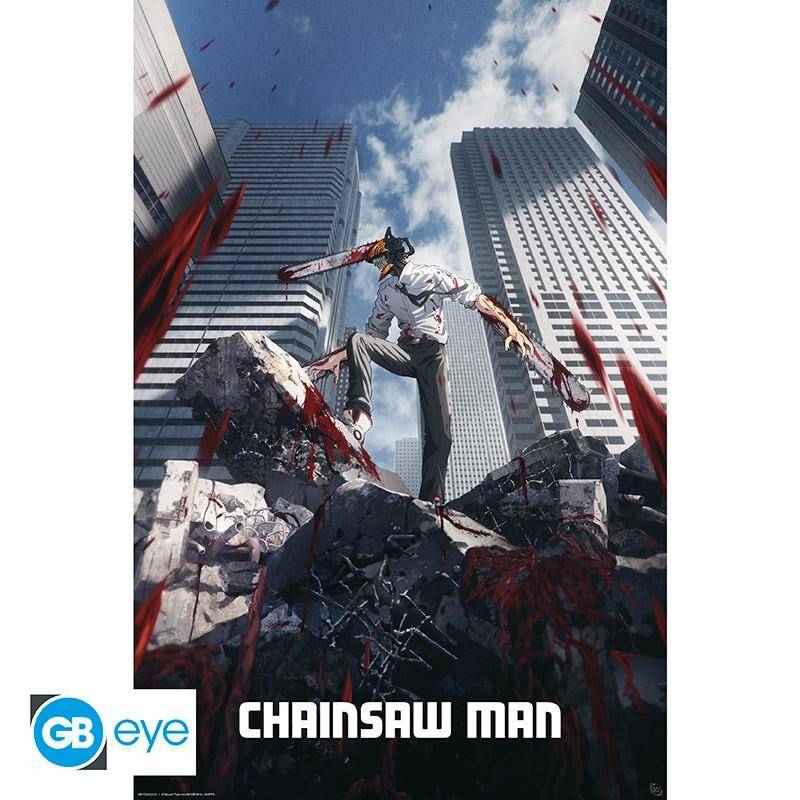 Chainsaw Man - Poster Blutregen - 91,5 x 61 cm