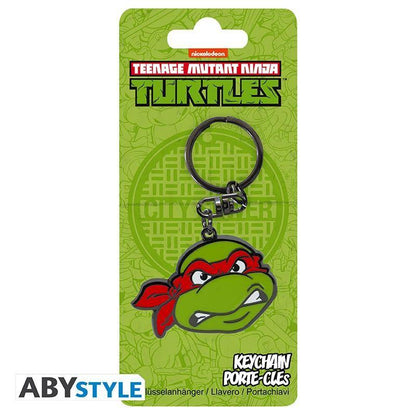 Teenage Mutant Ninja Turtles - Metall Schlüsselanhänger Raphael