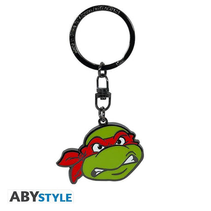 Teenage Mutant Ninja Turtles - Metall Schlüsselanhänger Raphael