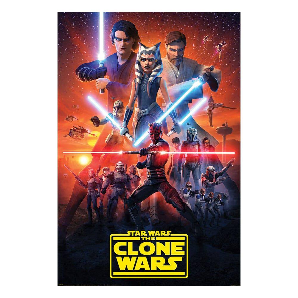 Star Wars - Poster The Clone Wars Finale Staffel - 61 x 91 cm