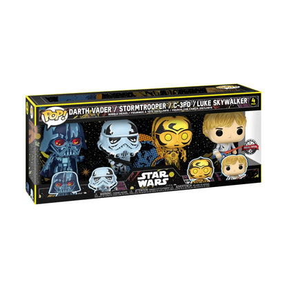 Star Wars - POP! Multipack Charaktere Retro