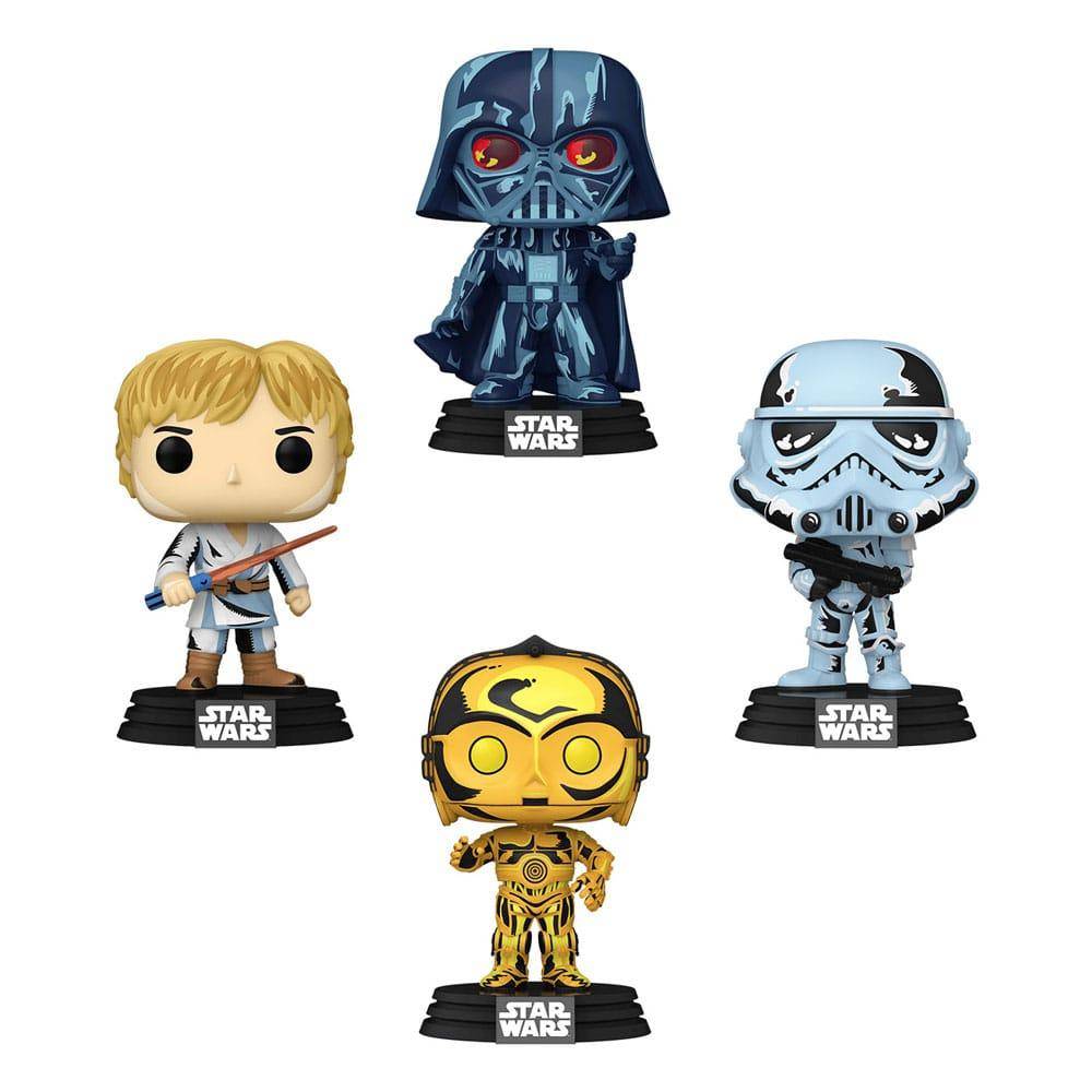 Star Wars - POP! Multipack Charaktere Retro