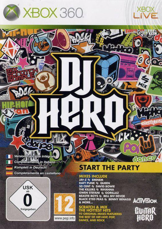 XBOX 360 - DJ Hero - Nur Software (Gebraucht)