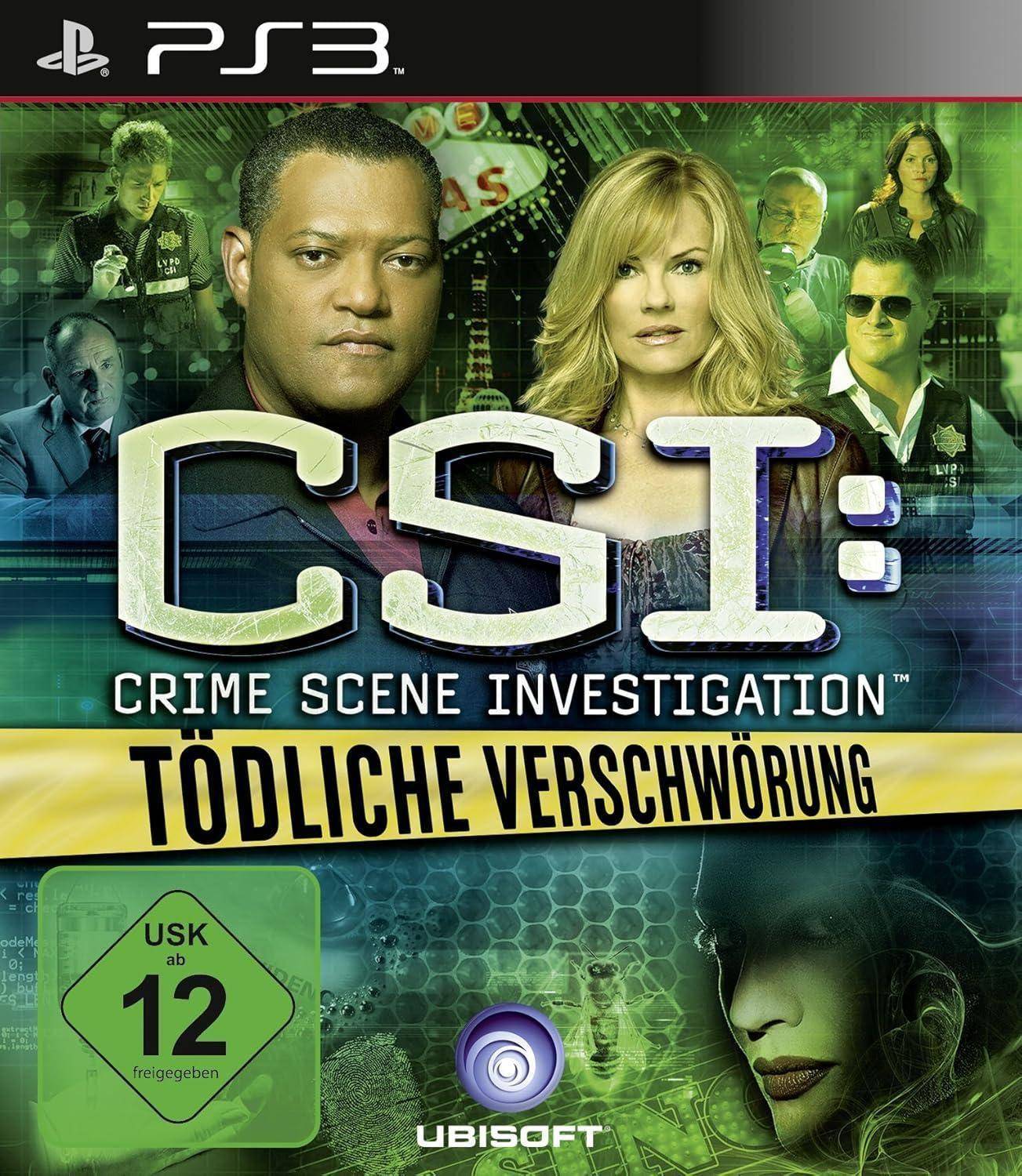 PS3 - CSI Crime Scene Investigation Tödliche Verschwörung (Gebraucht)
