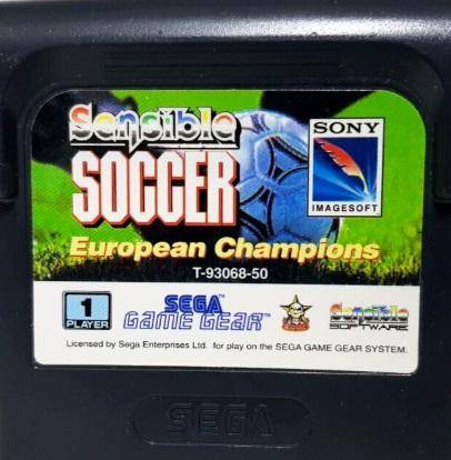 Sega Game Gear - Sensible Soccer European Champions - Nur Modul (Gebraucht)