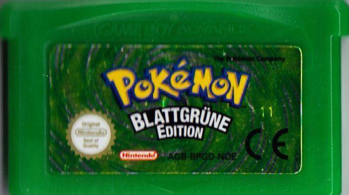GBA - Pokemon Blattgrüne Edition - Nur Modul (Gebraucht)