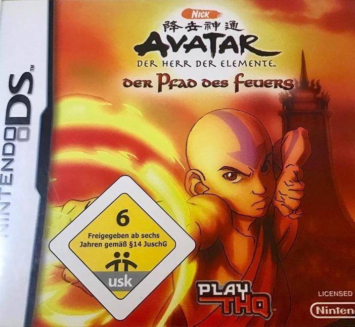 DS - Avatar Der Herr Der Elemente Der Pfad Des Feuers (Gebraucht)