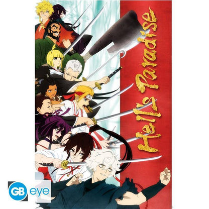 Hell's Paradise - Poster Staffel 1 - 91,5 x 61 cm