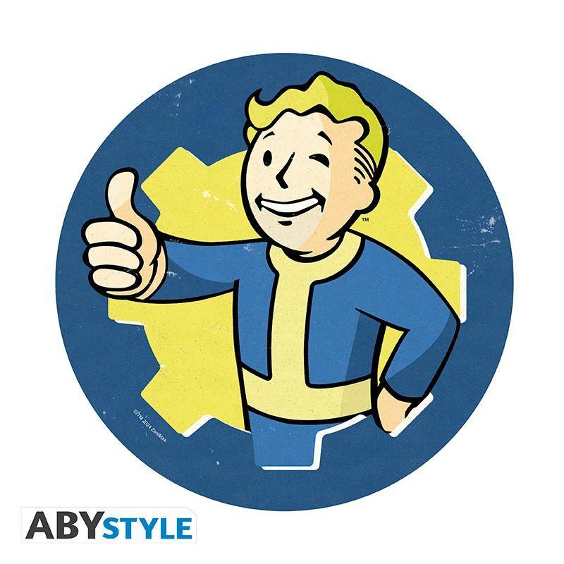 Fallout - Mousepad Vault Boy - 21,5 cm