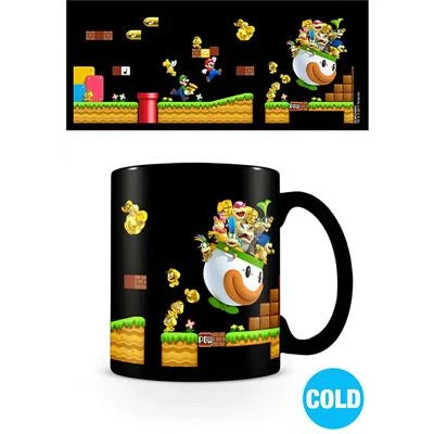 Nintendo - Tasse mit Thermoeffekt Münzrausch - 315 ml