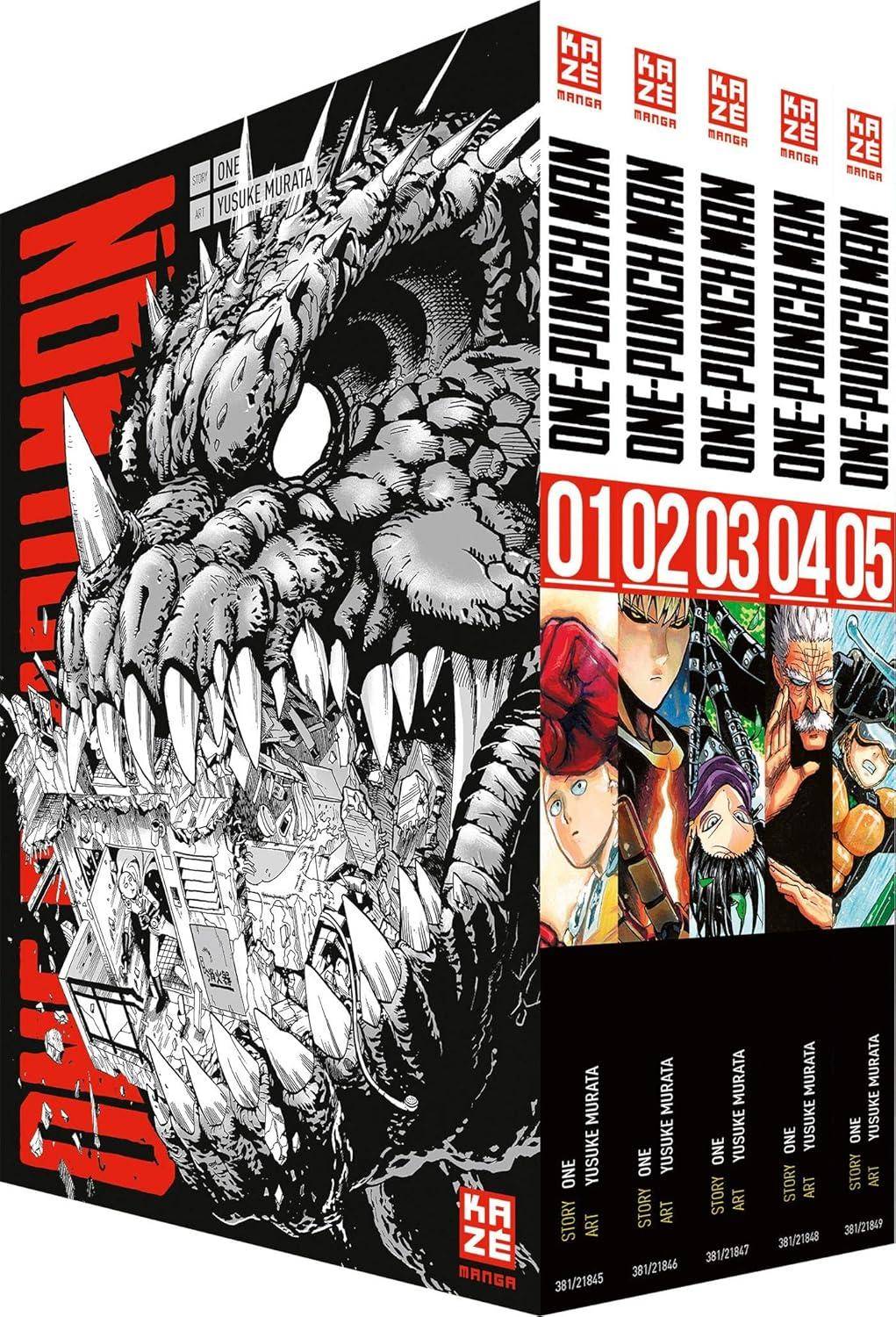 One-Punch Man - Schuber - Band 1 - 5 (Gebraucht)