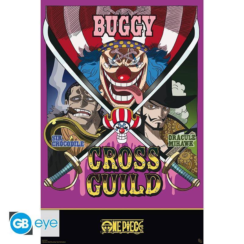 One Piece - Poster Cross Guild - 91,5 x 61 cm