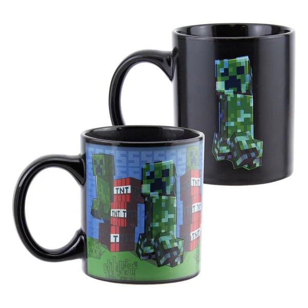 Minecraft - Tasse mit Thermoeffekt Creeper - 300 ml