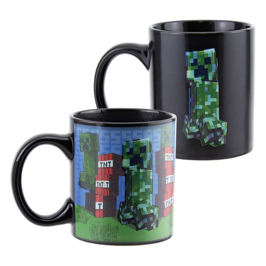 Minecraft - Tasse mit Thermoeffekt Creeper - 300 ml