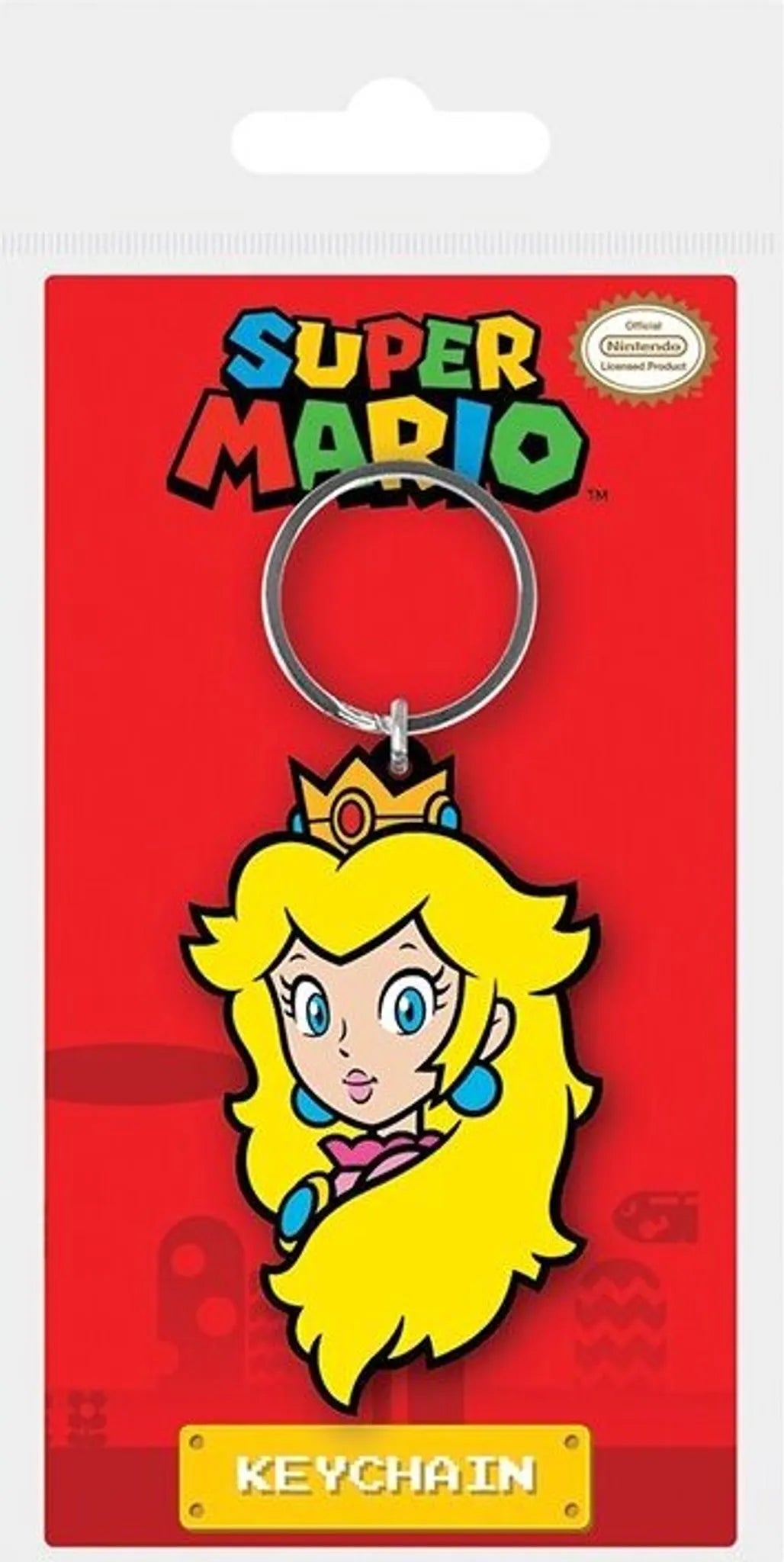 Nintendo - PVC Schlüsselanhänger Peach