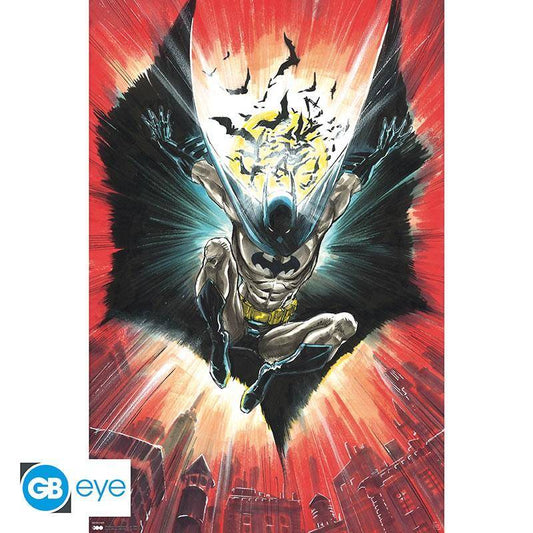 DC - Poster Batman Warner 100th - 91,5 x 61 cm