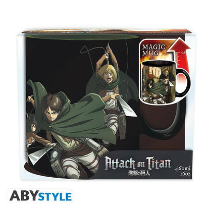 Attack on Titan - Tasse mit Thermoeffekt Titan Eren - 460 ml