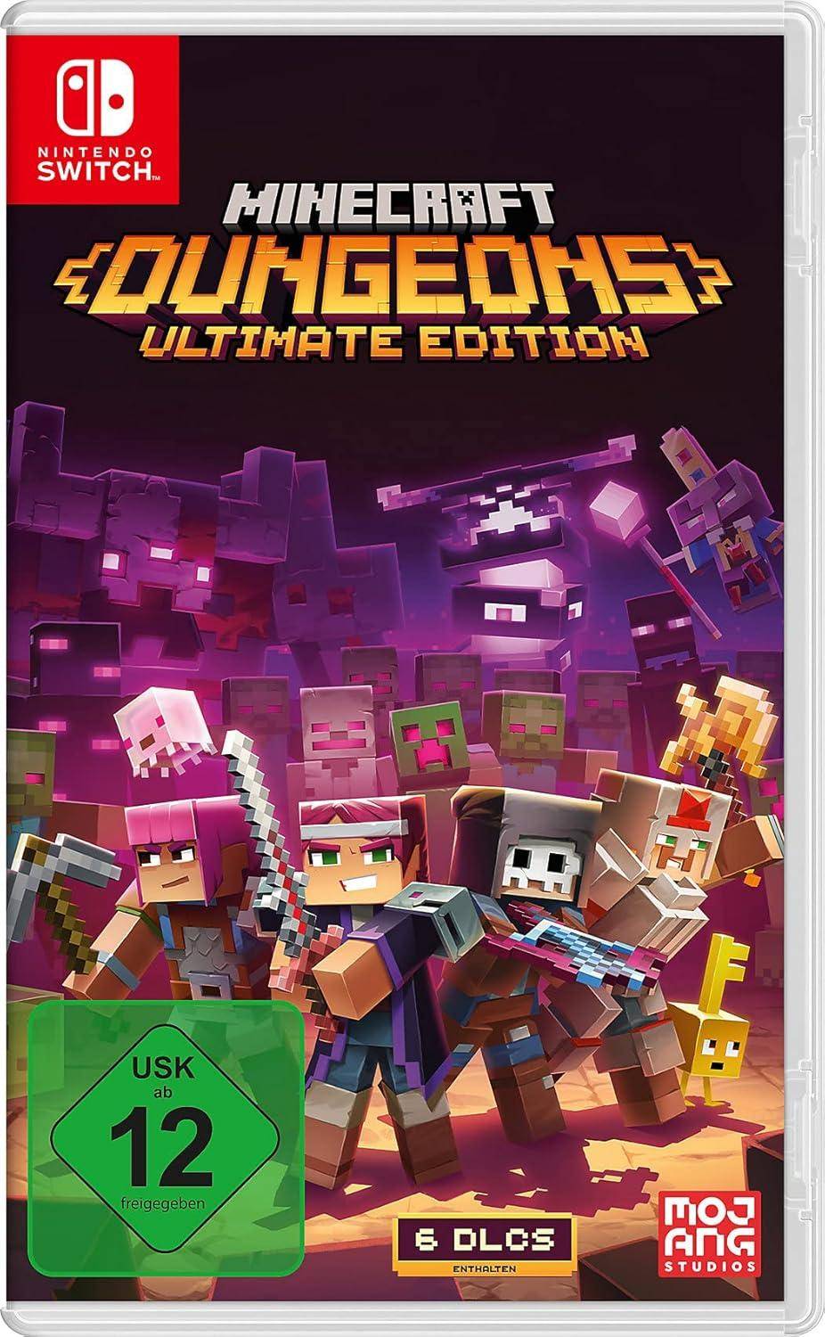 Switch - Minecraft Dungeons Ultimate Edition (Sealed)
