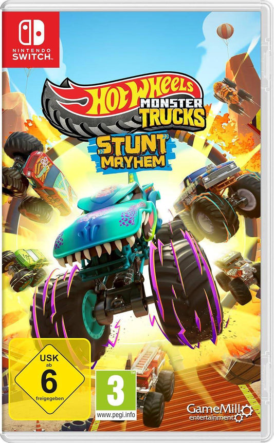 Switch - Hot Wheels Monster Trucks Stunt Mayhem (Gebraucht)