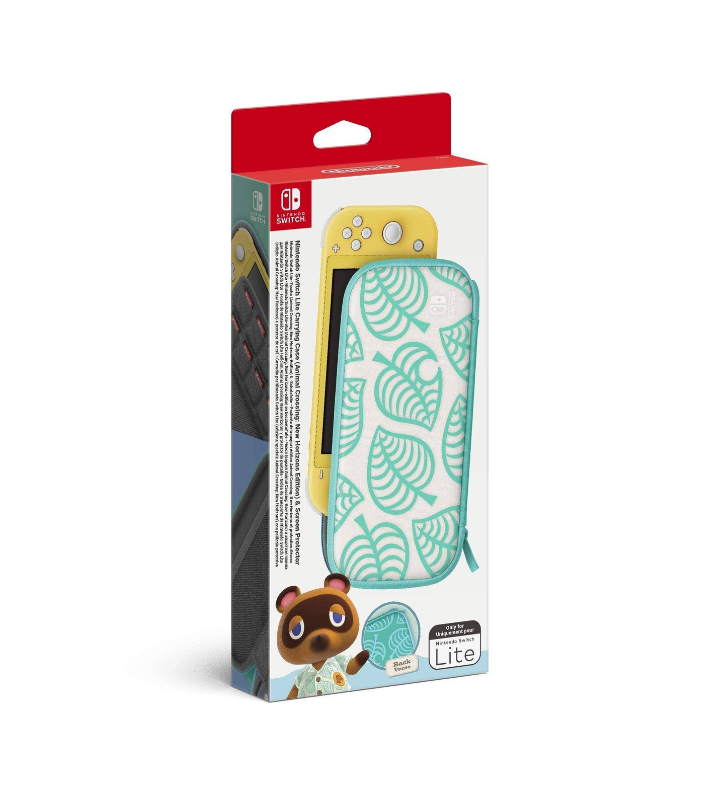 Nintendo Switch Lite - Tragetasche + Screenfolie Animal Crossing