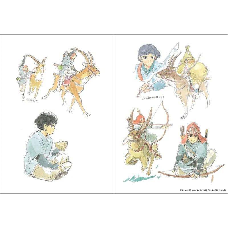Studio Ghibli - Notizbuch Prinzessin Mononoke