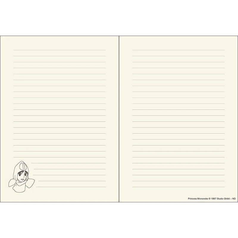 Studio Ghibli - Notizbuch Prinzessin Mononoke