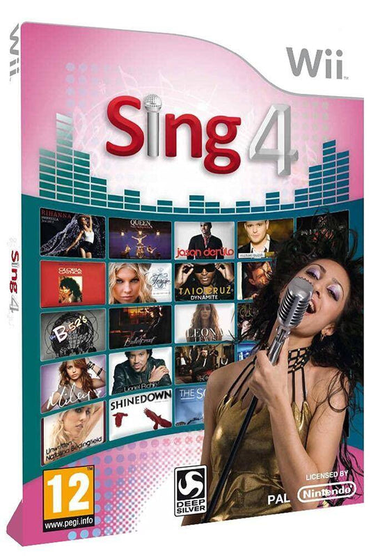 Wii - Sing 4 (Gebraucht)