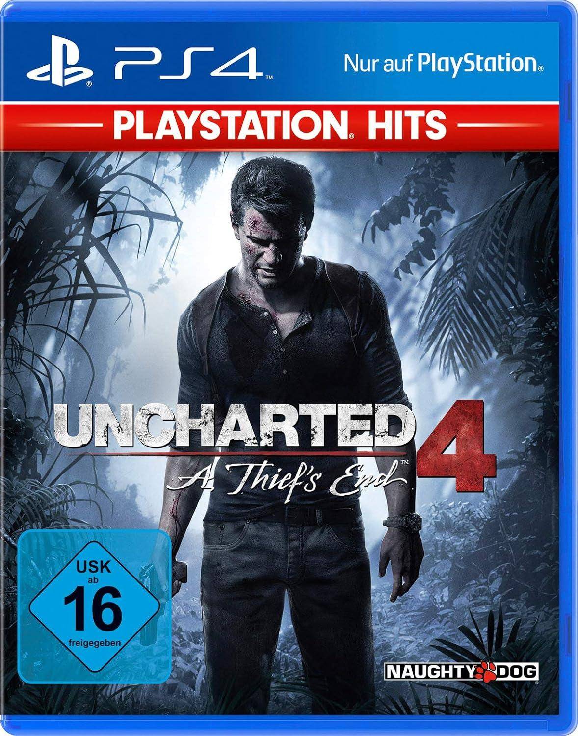 PS4 - Uncharted 4 A Thiefs End Playstation Hits (Sealed)