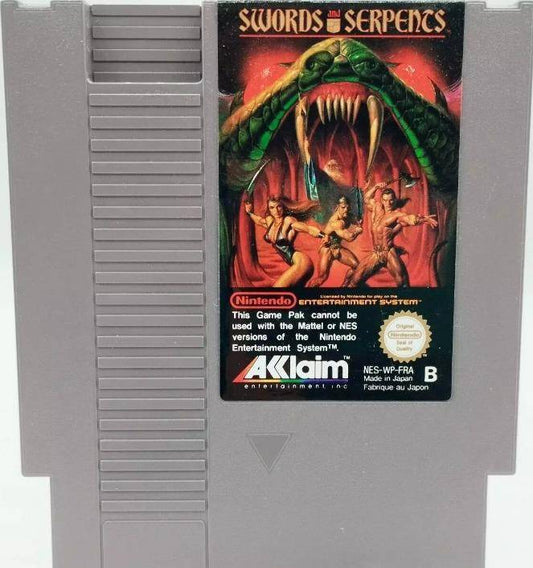 NES - Swords And Serpents - Nur Modul (Gebraucht)