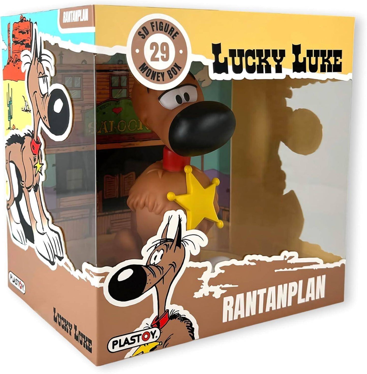 Lucky Luke - Spardose Rantanplan - 17 cm