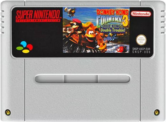 SNES - Donkey Kong Country 3 Dixie Kongs Double Trouble! - Nur Modul (Gebraucht)