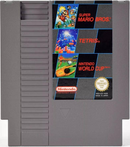 NES - Super Mario Bros + Tetris + Nintendo World Cup - Nur Modul (Gebraucht)