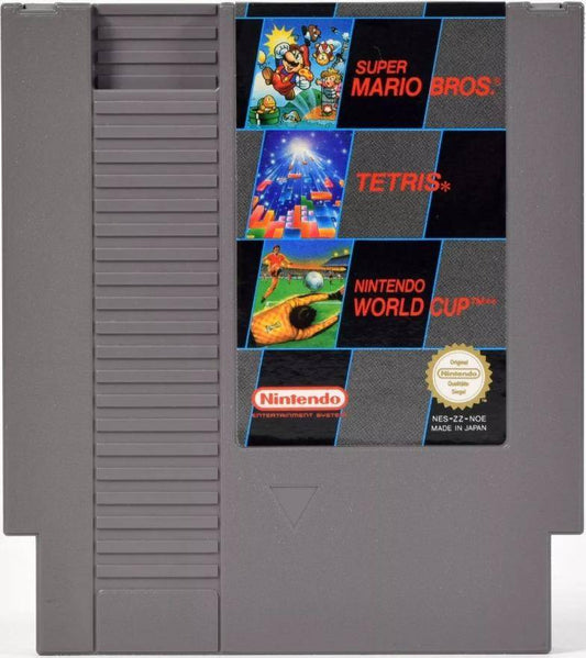 NES - Super Mario Bros + Tetris + Nintendo World Cup - Nur Modul (Gebraucht)