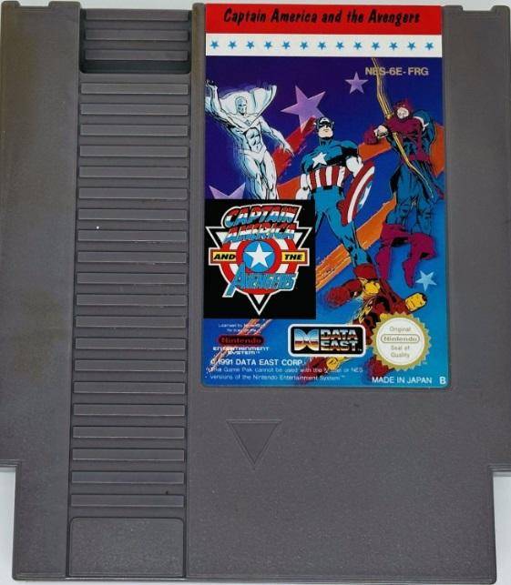 NES - Captain America And The Avengers - Nur Modul (Gebraucht)
